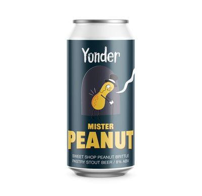 Mr Peanut (Peanut Brittle Pastry Stout) ABV8%