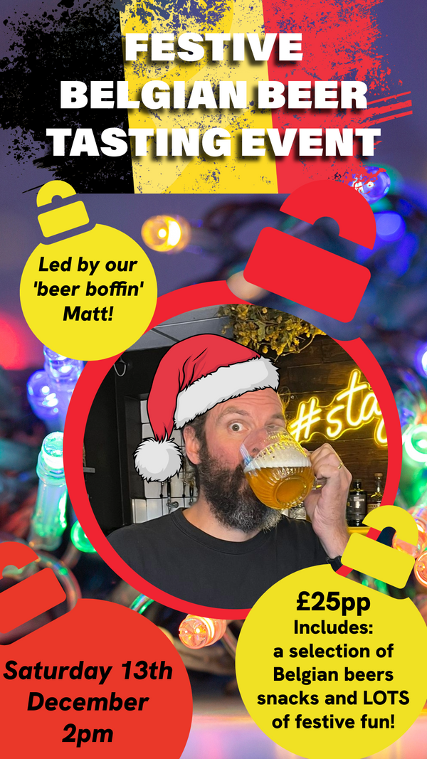 Festive Belgian Beer Tasting