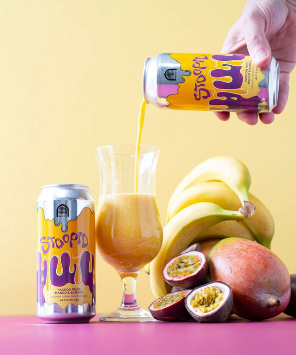 Stoopid (Passionfruit, Mango, Banana Coconut Cream Smoothie Sour)