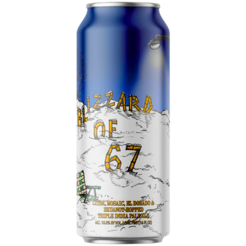 Blizzard of '67 (Triple IPA) ABV 10%