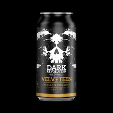 Velveteen chocolate milk stout, 4.8% ABV (440ml)