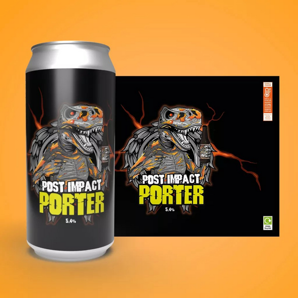 Post Impact Porter ABV 5.4% (440ml)