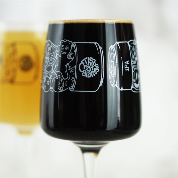 Segmented Can - Mix - 12.3oz Edel Craft Beer Glass