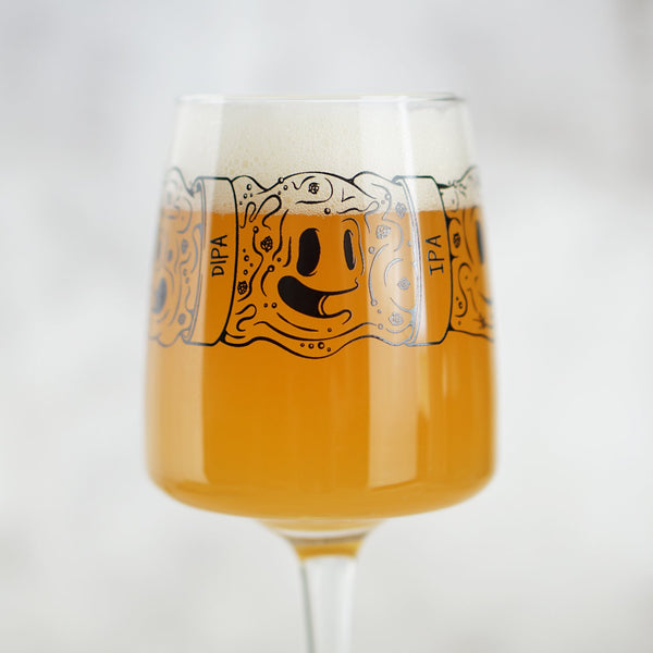 Segmented Can - IPA - 12.3oz Edel Craft Beer Glass