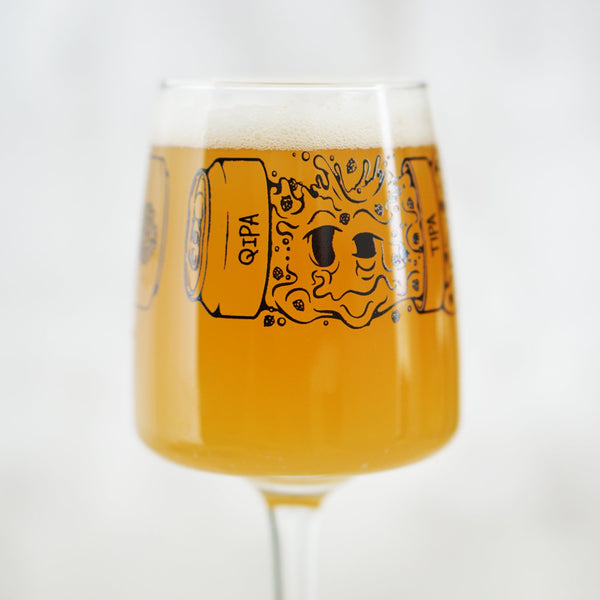 Segmented Can - IPA - 12.3oz Edel Craft Beer Glass