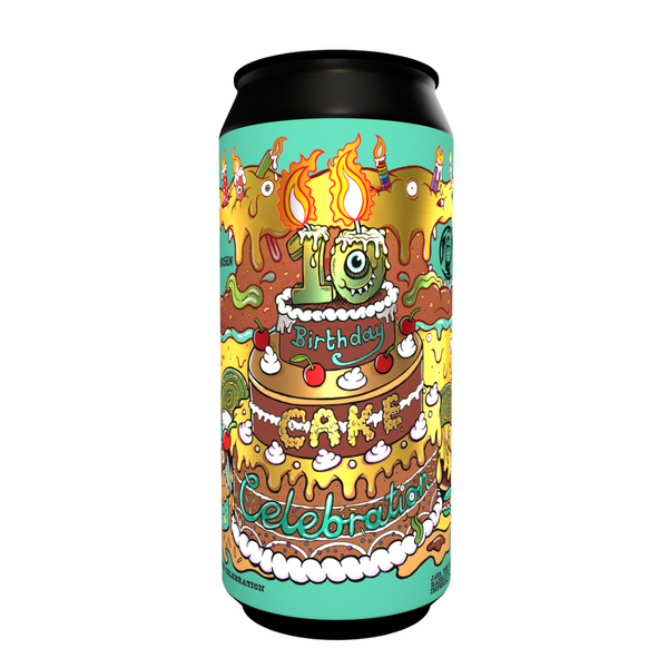 Java the Hutt's Chunky Toffee, Hazelnut Coffee Cake [Imperial Pastry Stout] ABV 12% (440ml) | Amundsen x Emperor's Brewery