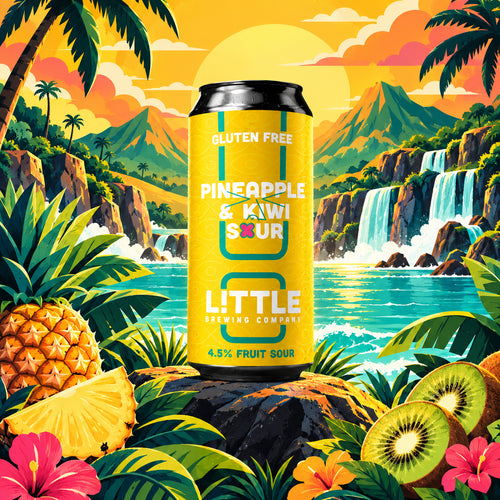 Pineapple & Kiwi Sour [Fruited Sour] ABV 4.5% (440ml)