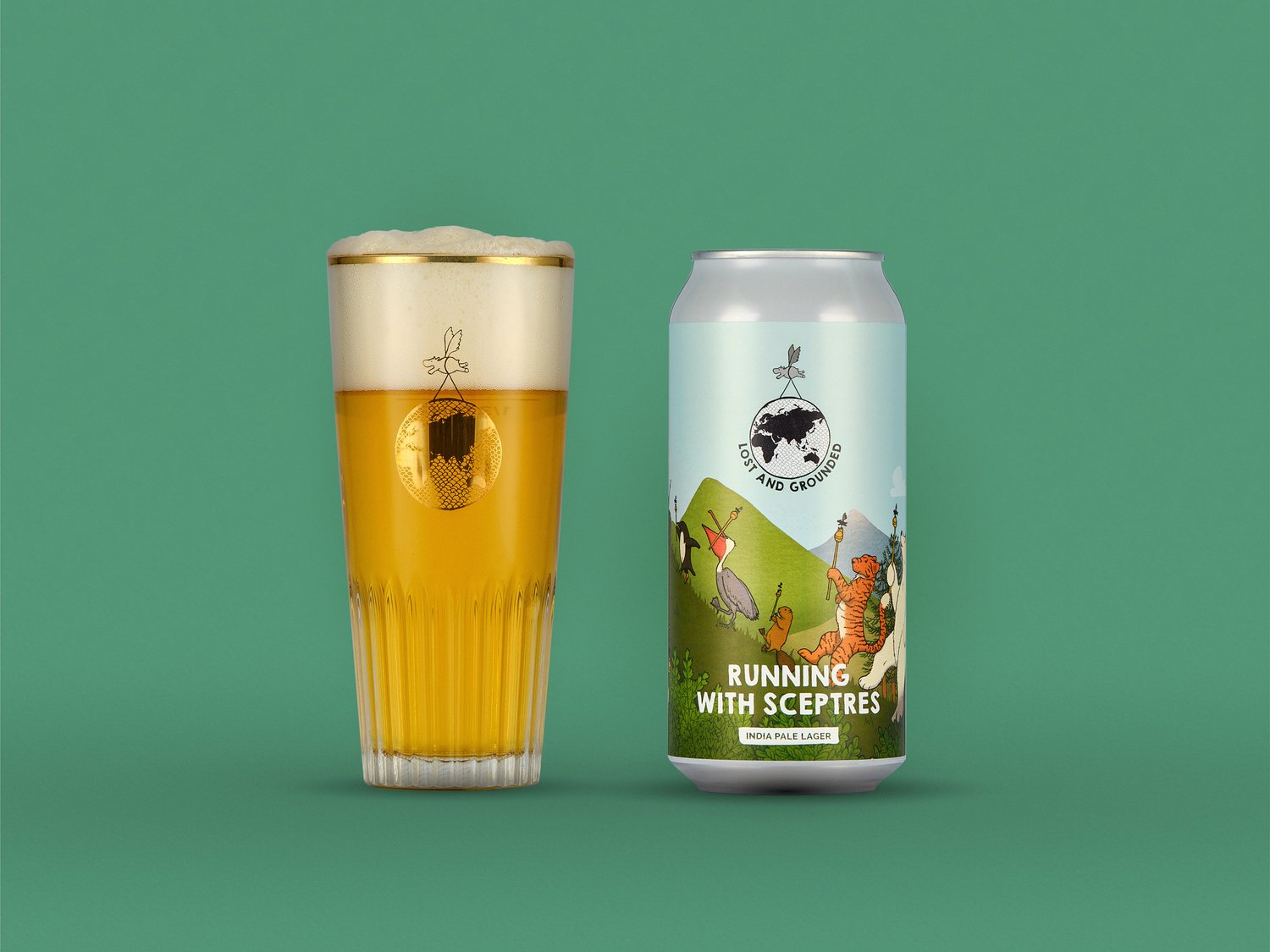 Running with Sceptres (India Pale Lager) ABV 5.2% - INDII Brew Co.