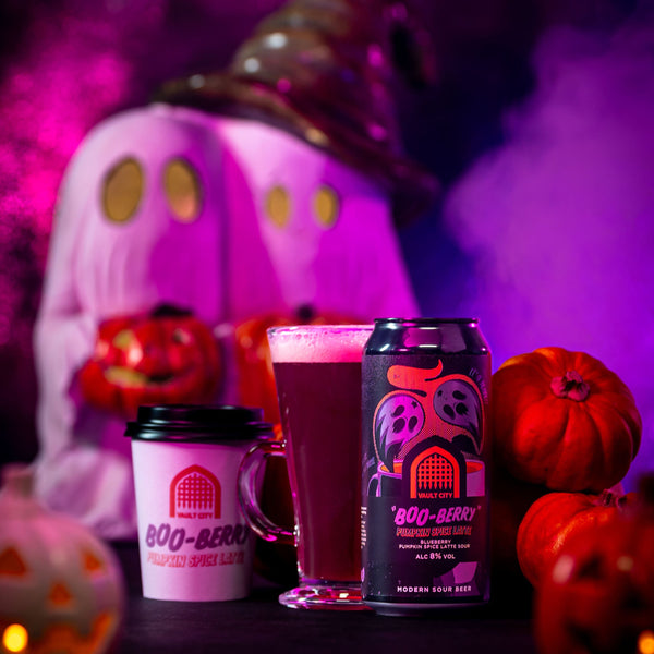Boo-Berry Pumpkin Spice Latte, Vault City Brewing