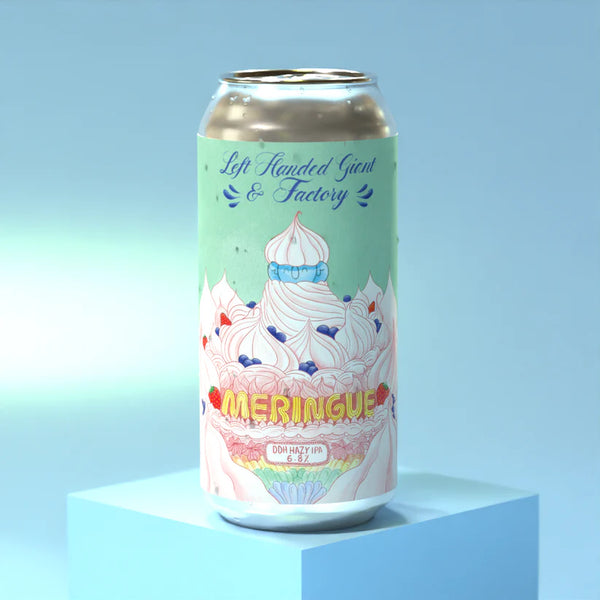 Meringue [DDH IPA] ABV 6.8% (440ml) | Left Handed Giant X Factory