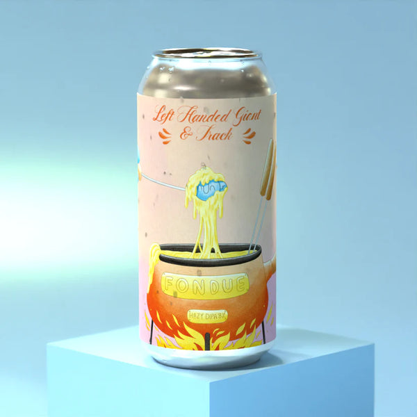 Fondue [DIPA] ABV 8% (440ml) | Left Handed Giant X Track