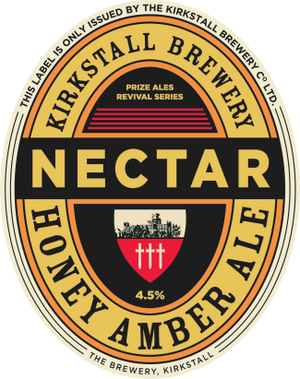 Nectar Honey Pale Ale, Kirkstall Brewery