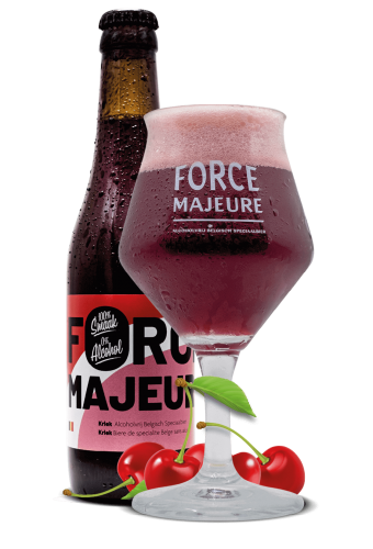 Force Majeure Kriek ABV 0.4% (330ml)