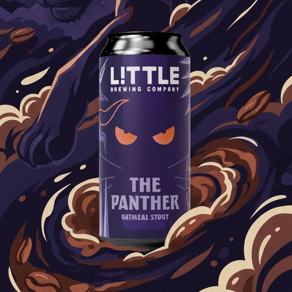 The Panther [Oatmeal Stout] ABV 4.2% (440ml)