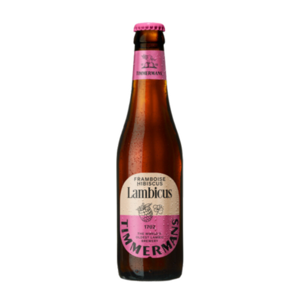 Timmermans Framboise & Hibiscus [Lambic] ABV 4% (330ml)