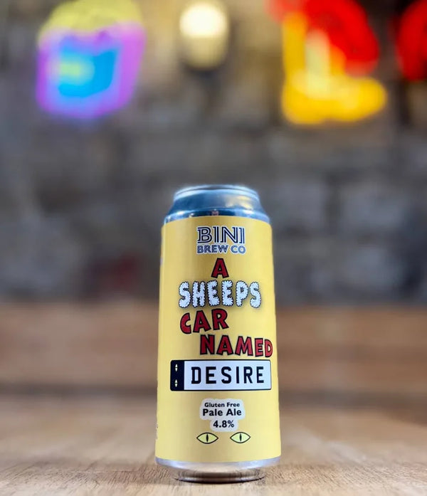 A Sheep's car named Desire, Pale Ale, Gluten Free, 4.8% ABV (440ml)