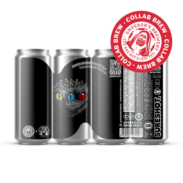 Oggdo Bogdo [Imperial Pastry Stout] ABV 12% (440ml) | Sureshot x Emperor's